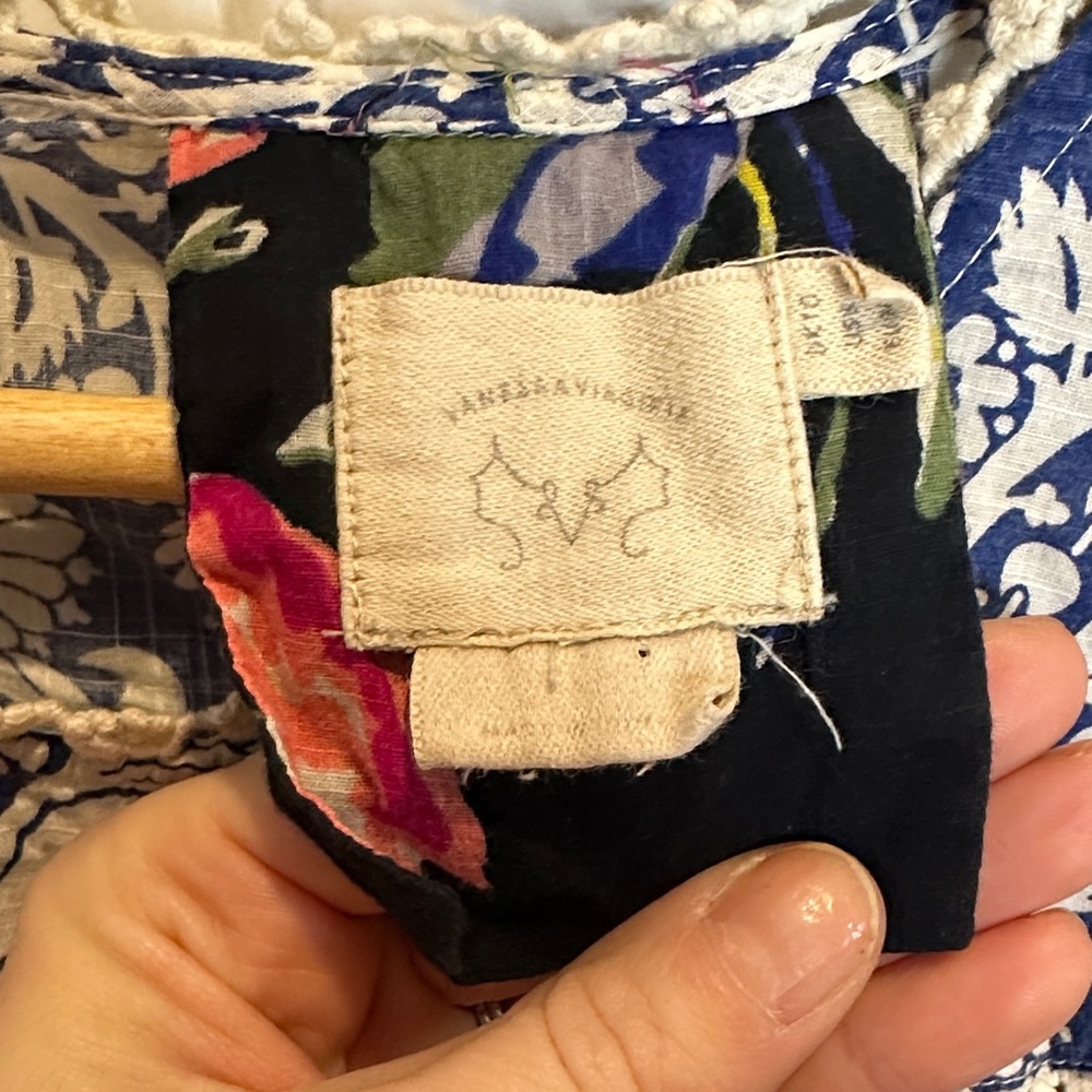 Anthropologie Multicolor Patchwork Tunic Dress - image 5